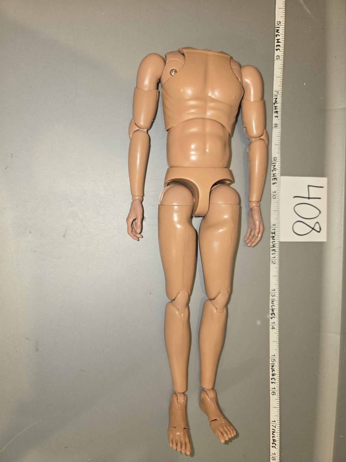 1/6 Scale Nude Male Action Figure Body - DID