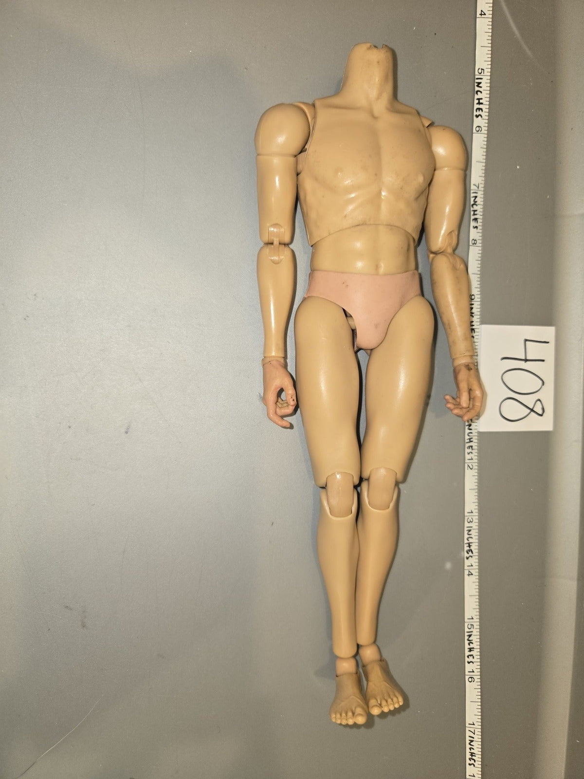 1/6 Scale Nude Male Action Figure Body - Soldier Story