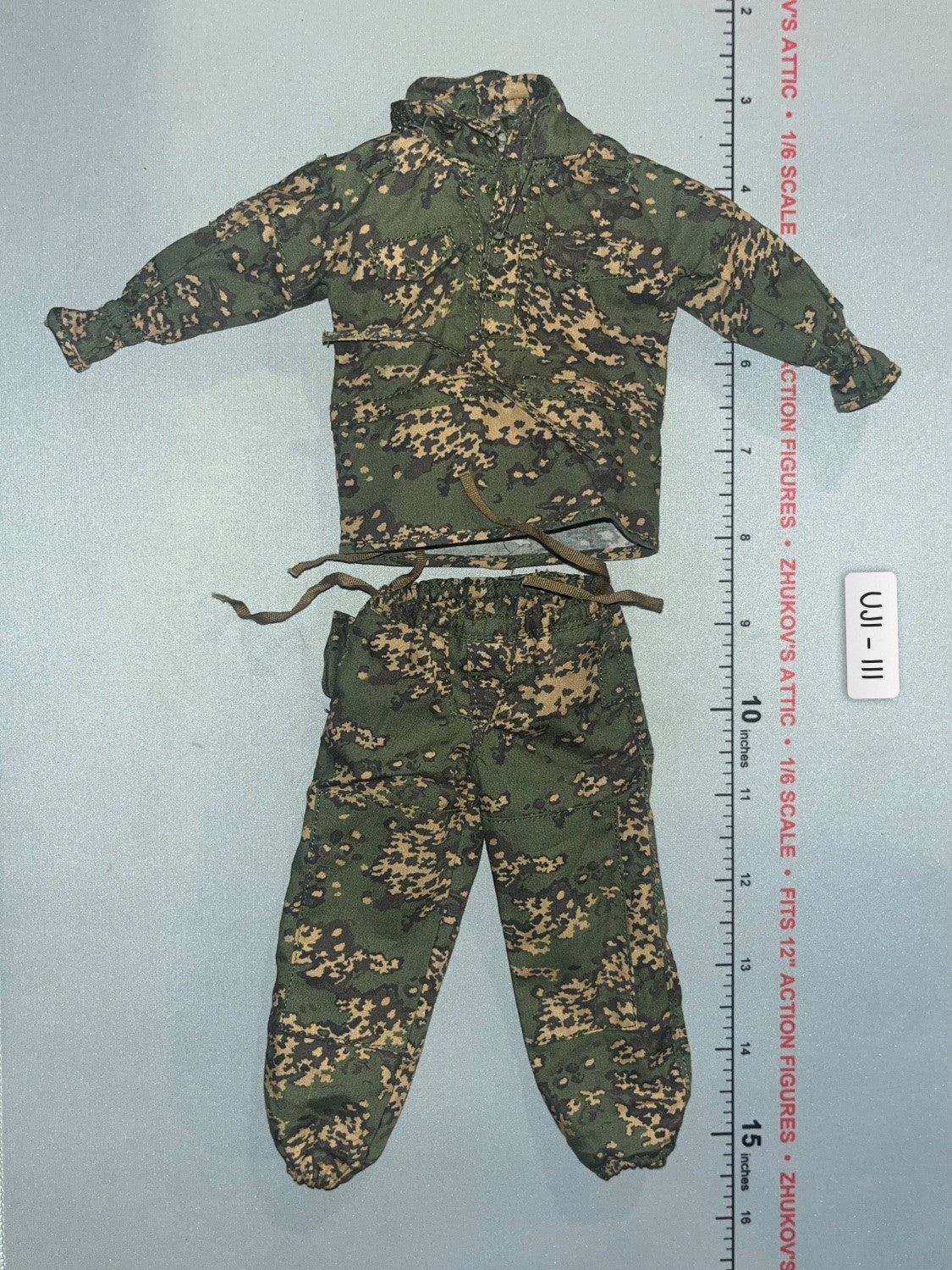 1/6 Scale Modern Russian Camouflage Uniform - Fsb Vympel—Beslan School Seige UJINDOU