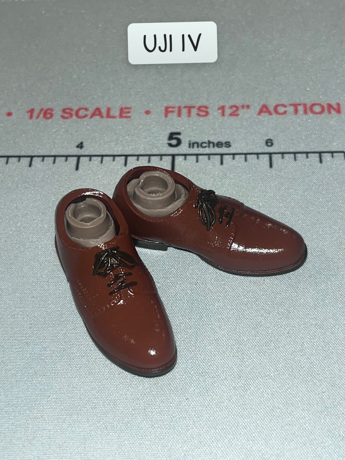 1/6 Scale WWII US Dress Shoes Pair - General MacAthur ujindou
