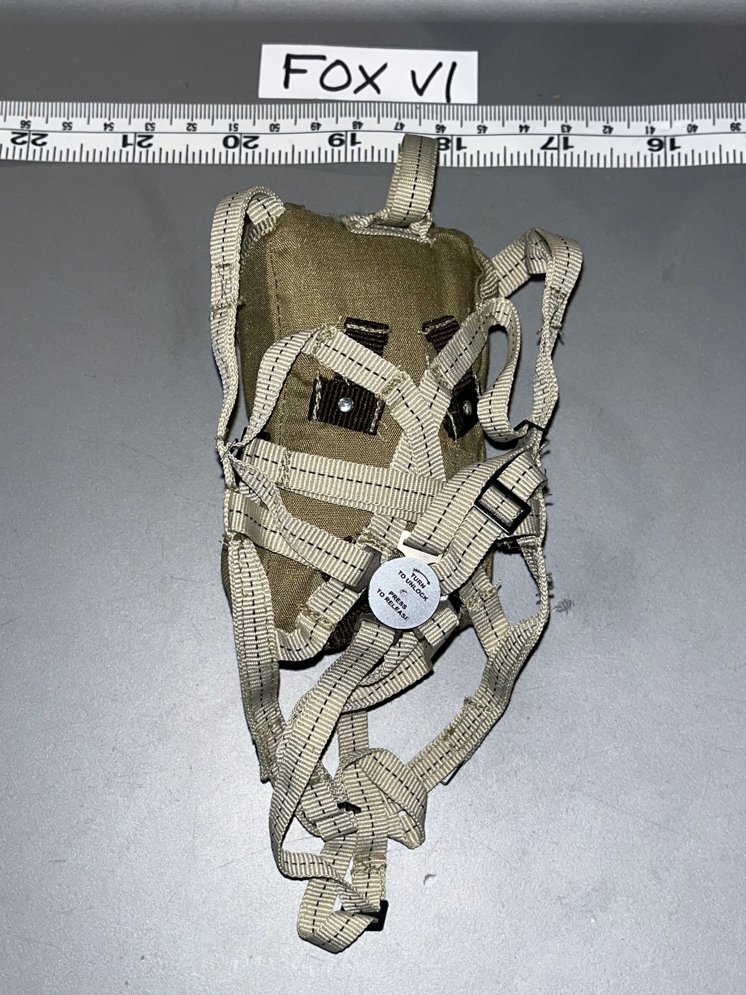 1:6 scale WWII British Paratrooper Parachute