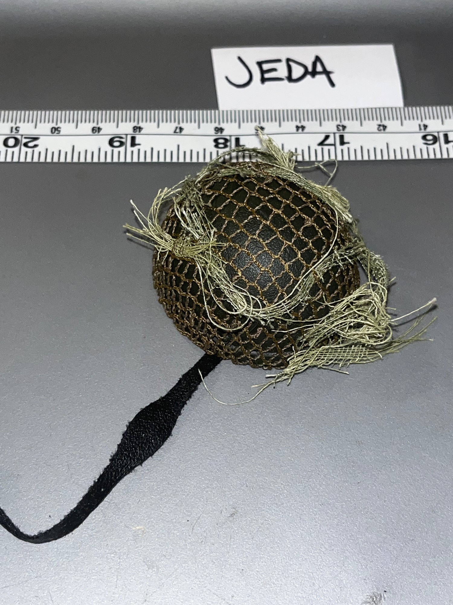 1/6 Scale WWII British Paratrooper Helmet - Metal  106967