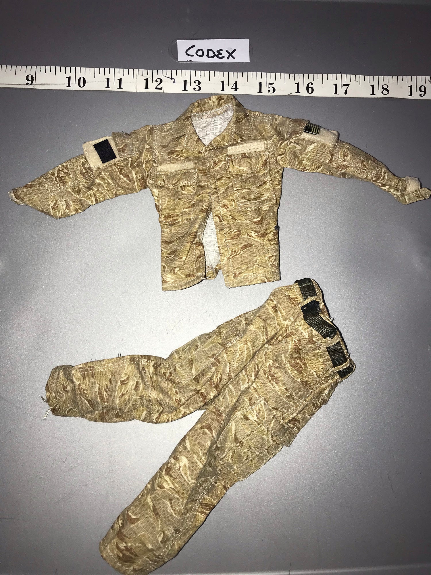 1:6 Modern Desert Tiger Stripe Camouflage Uniform 112327