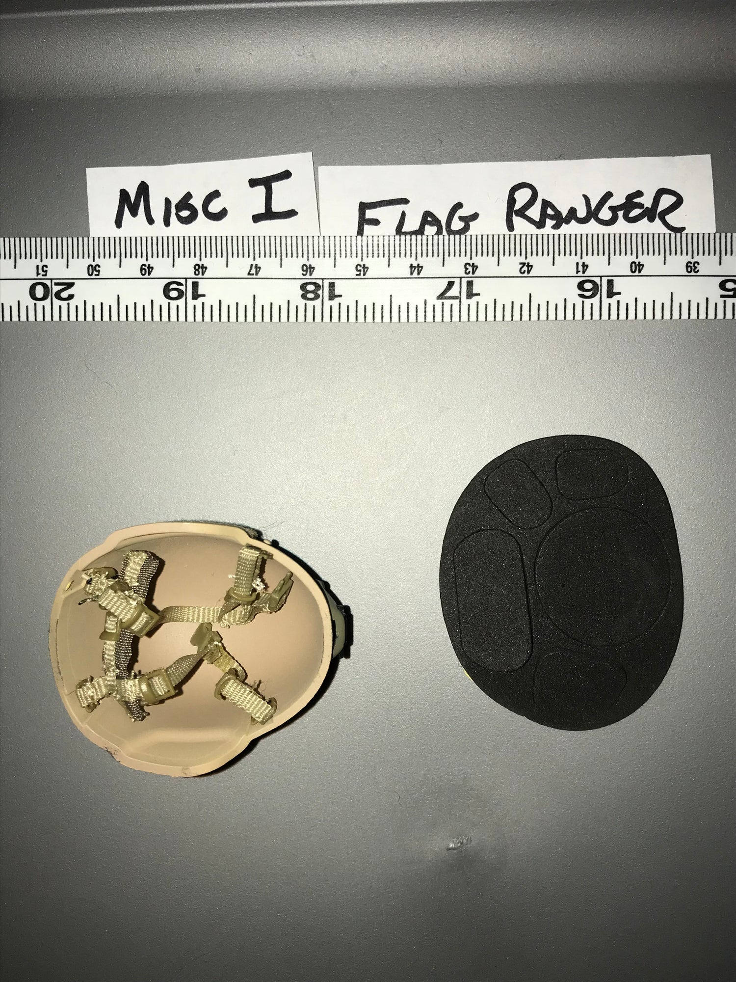 1/6 Scale Modern Era Tan Helmet 112586