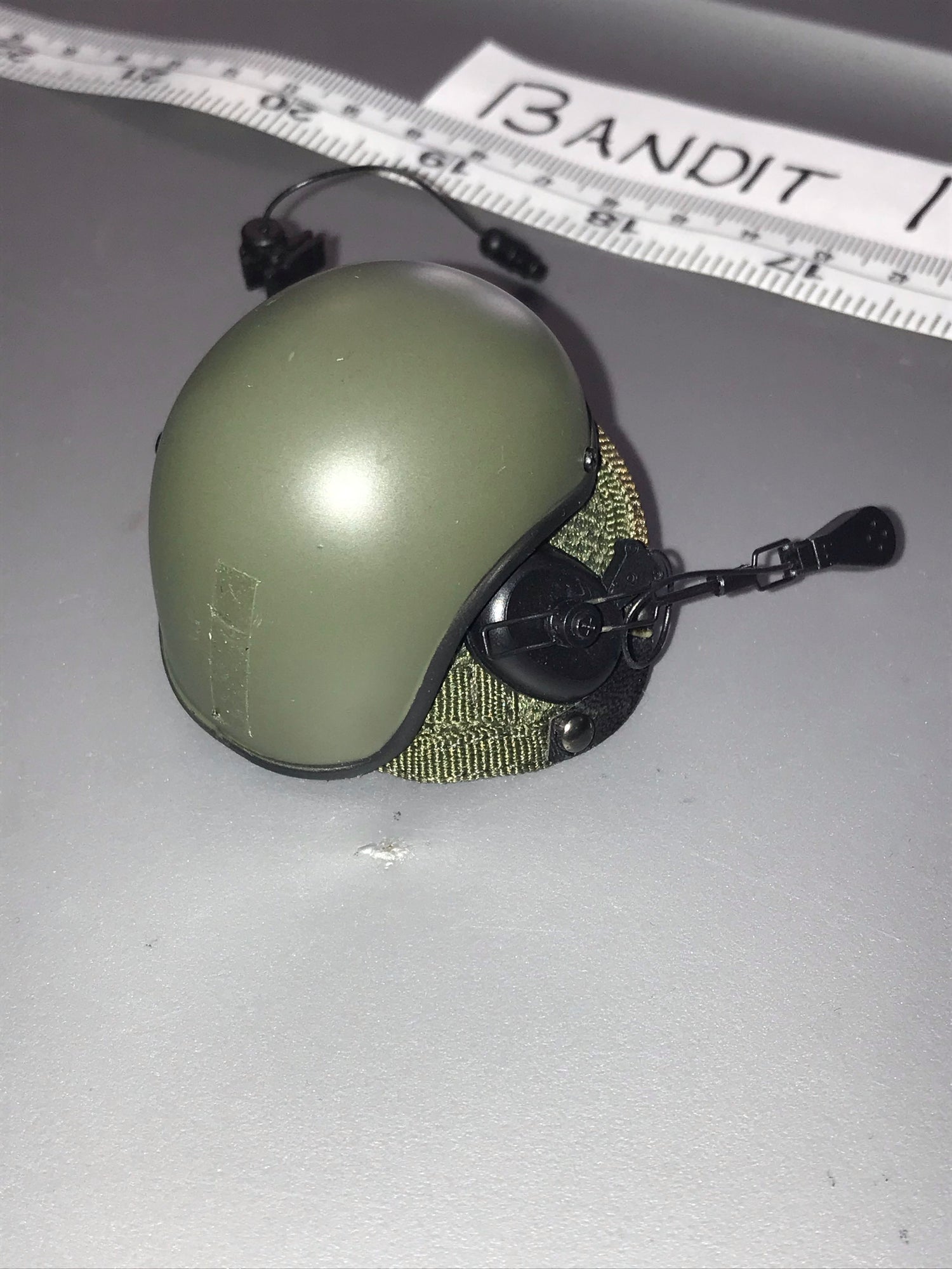1/6 Scale Modern Tanker Armored Crewman Helmet  -  Bandit Joe 111573