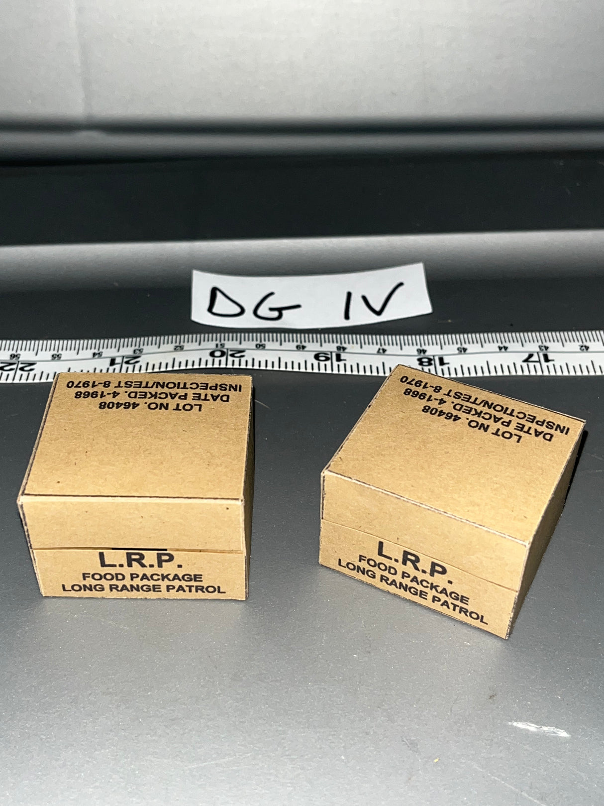 1/6 Scale Vietnam LRRP Ration Set Set 107358