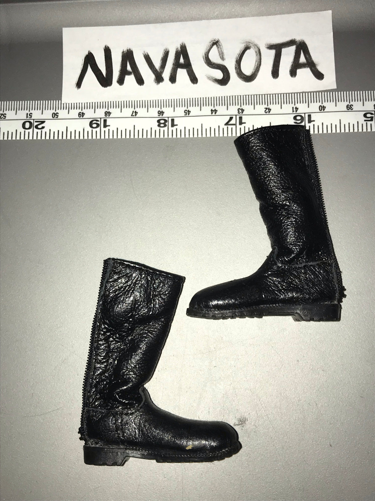 1/6 WWII  German Leather  Boots 110817