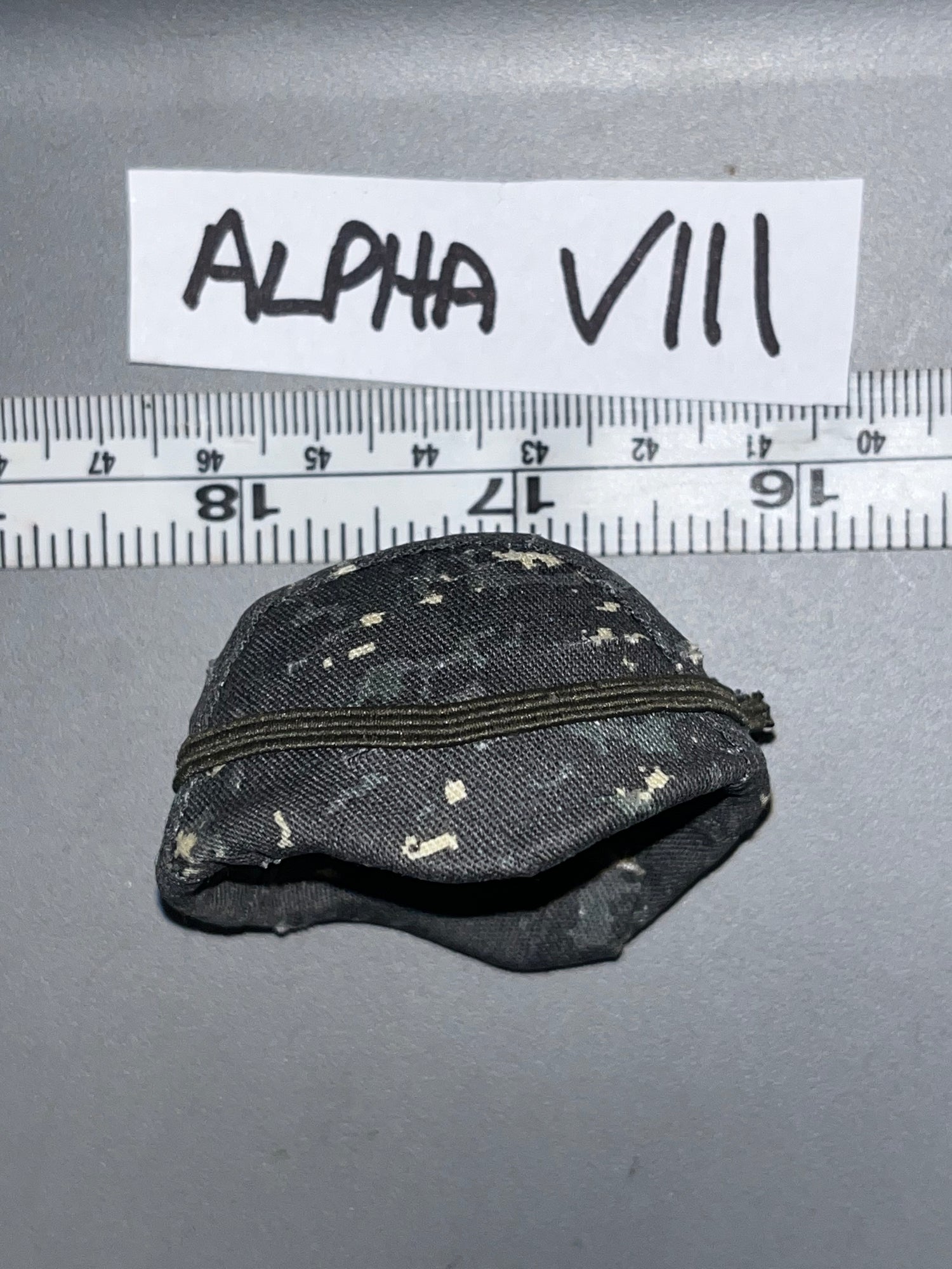 1:6 Scale Modern Metal Helmet 108784W