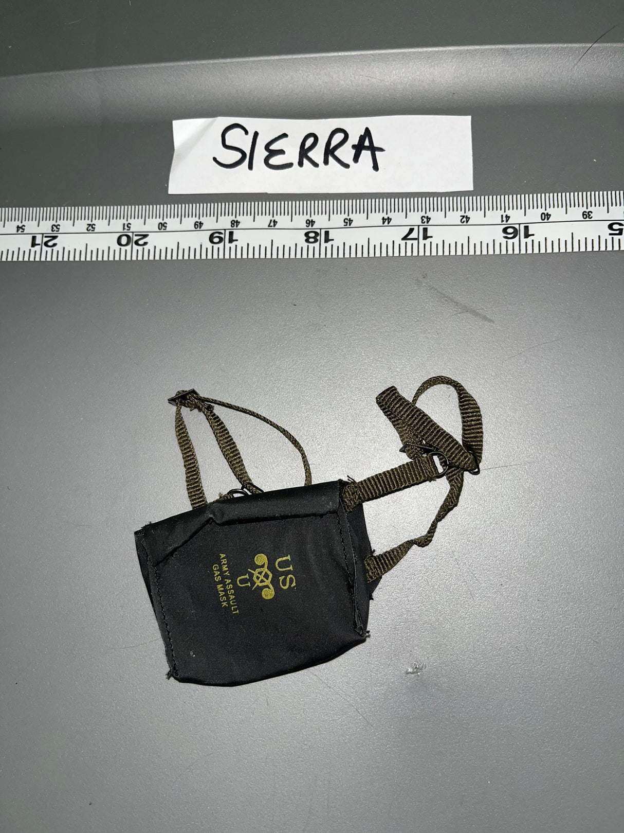 1/6 Scale WWII US Gas Mask Bag 109834