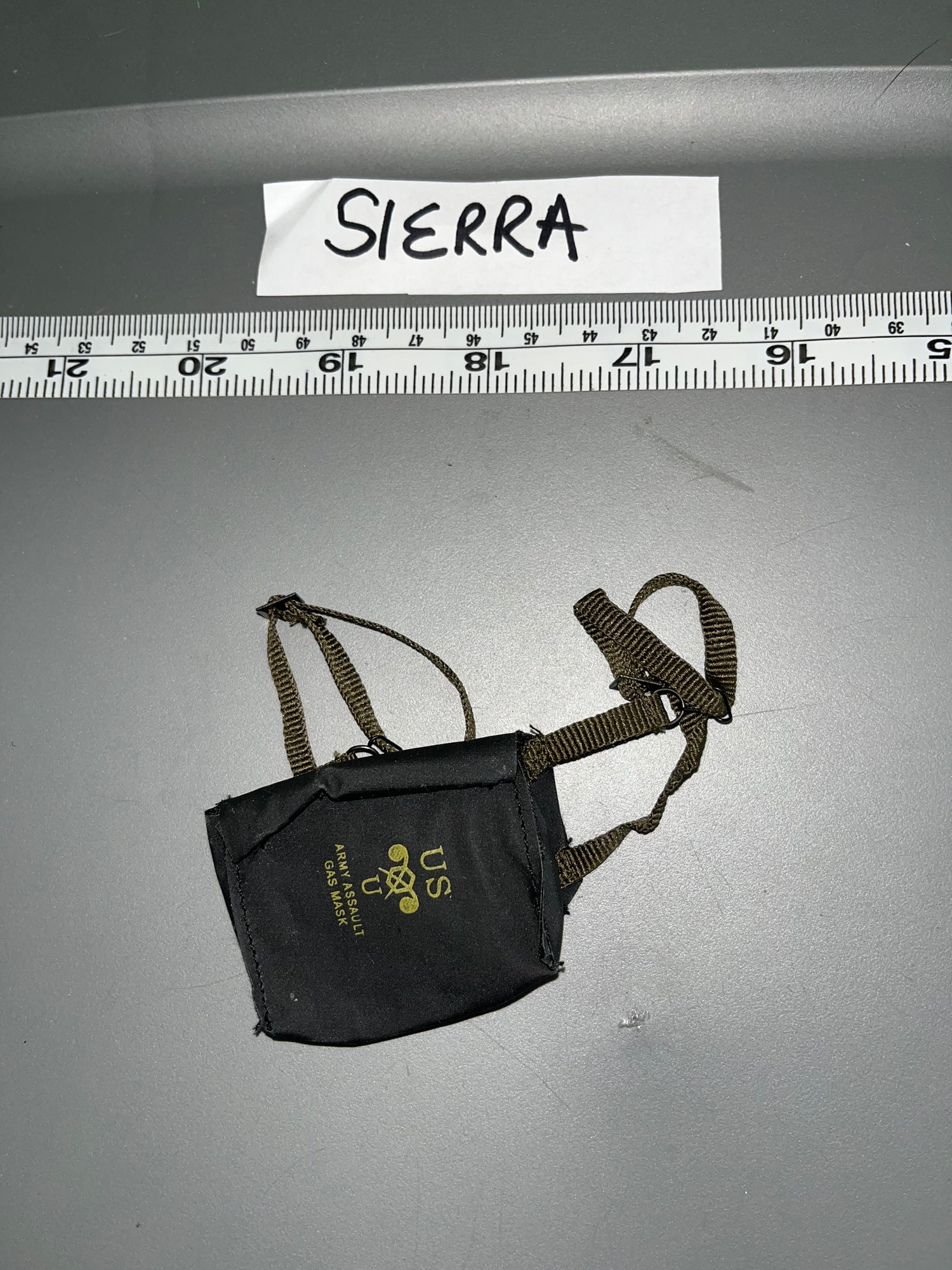 1/6 Scale WWII US Gas Mask Bag 109834