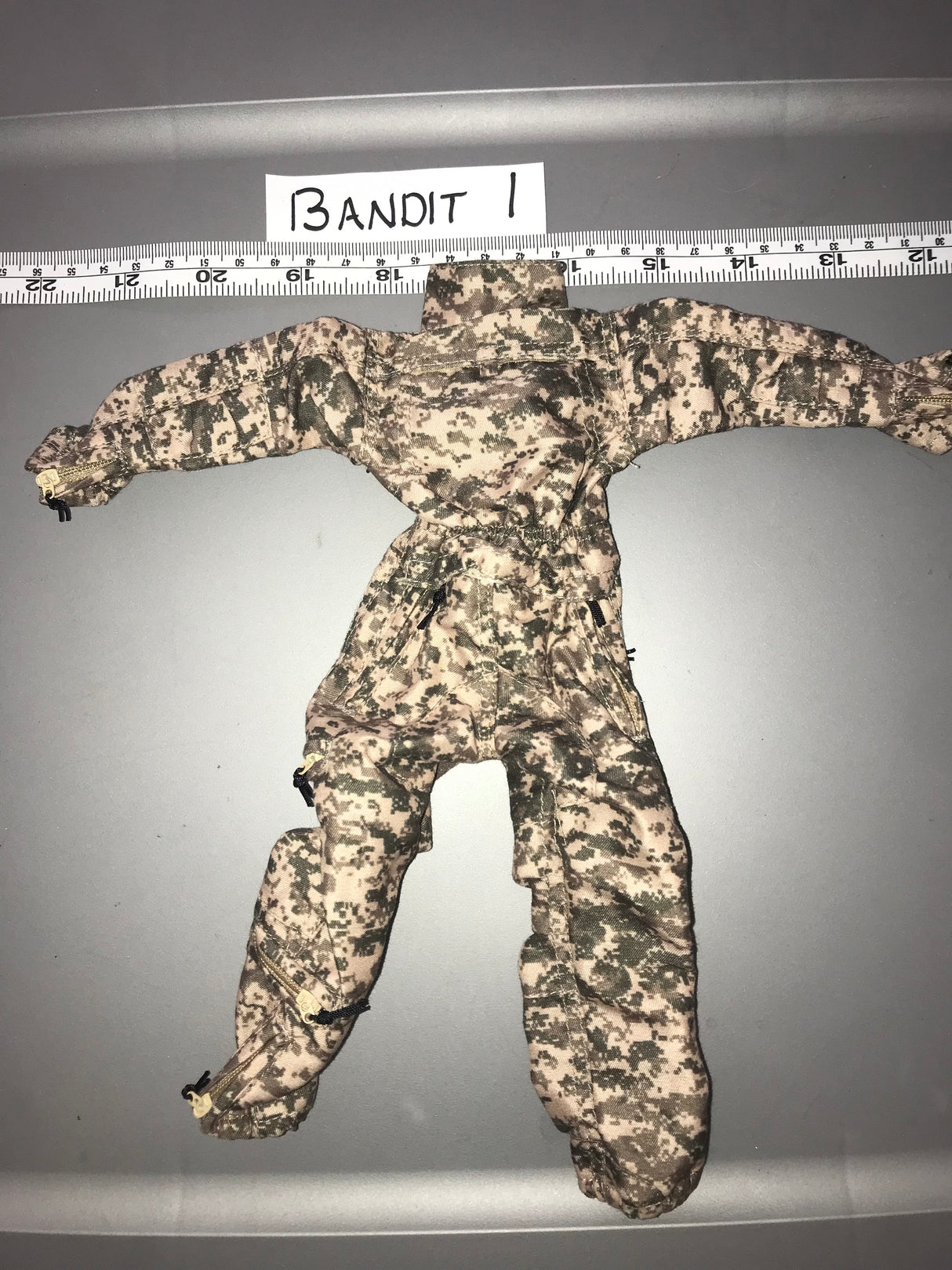 1/6 Scale Modern ACU Tanker Armored Crewman Coverall Uniform / Flight Suit -  Bandit Joe 111579