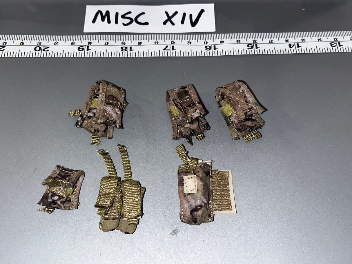 1/6 Scale Modern Era OCP Pouch Lot - Minitimes 105701