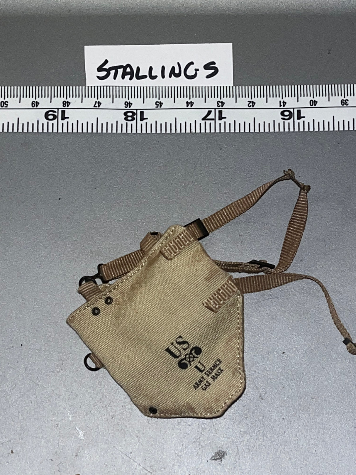 1/6 Scale WWII US Gas Mask Bag 107695