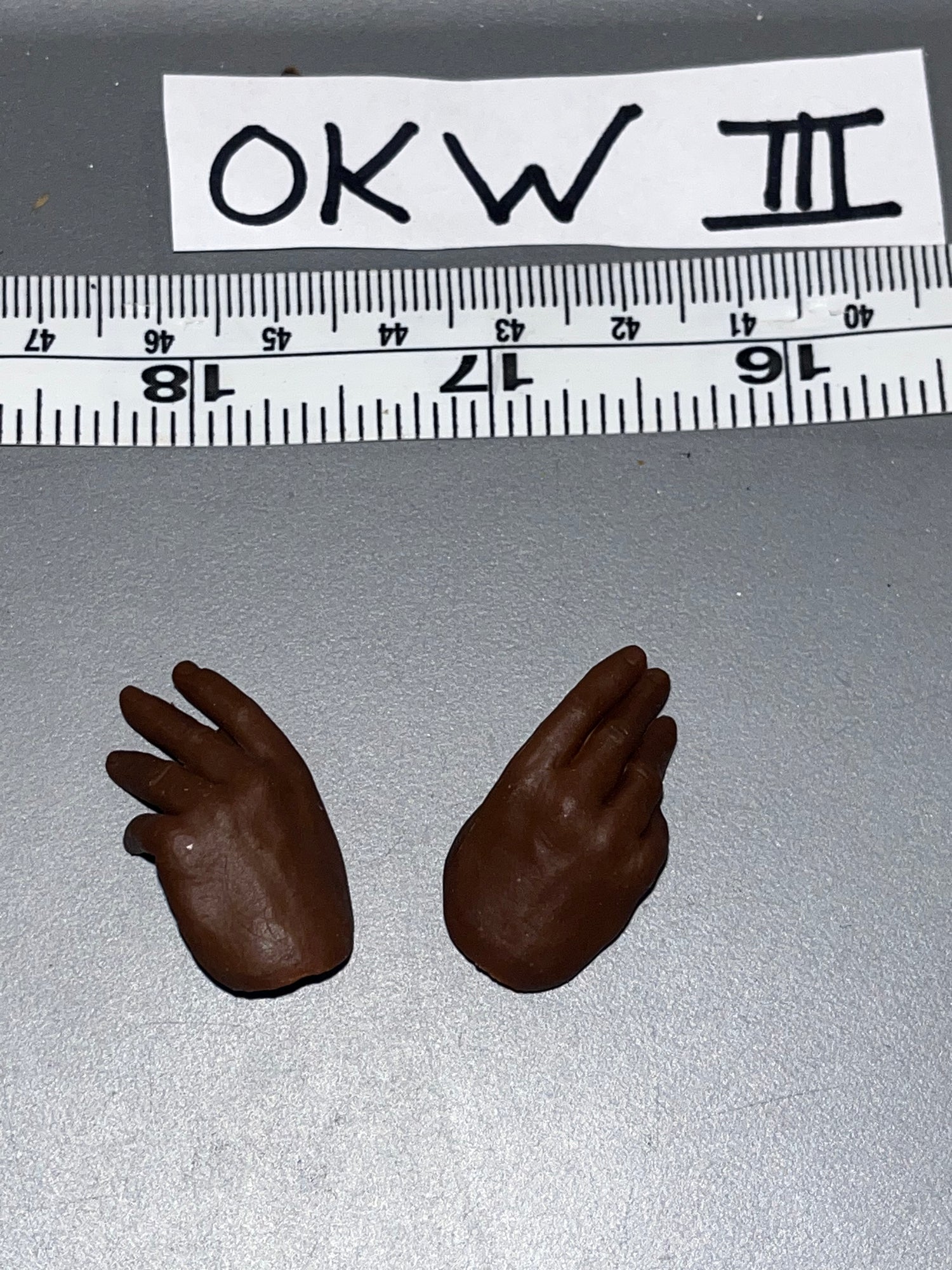 1:6 Scale Modern Era Black African American Hand Set - Beverly Hills Cop