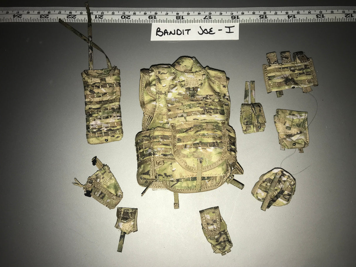 1/6 Scale Modern OCP Multicam Ukraine  IOTV Body Armor Vest - Bandit Joe 112113