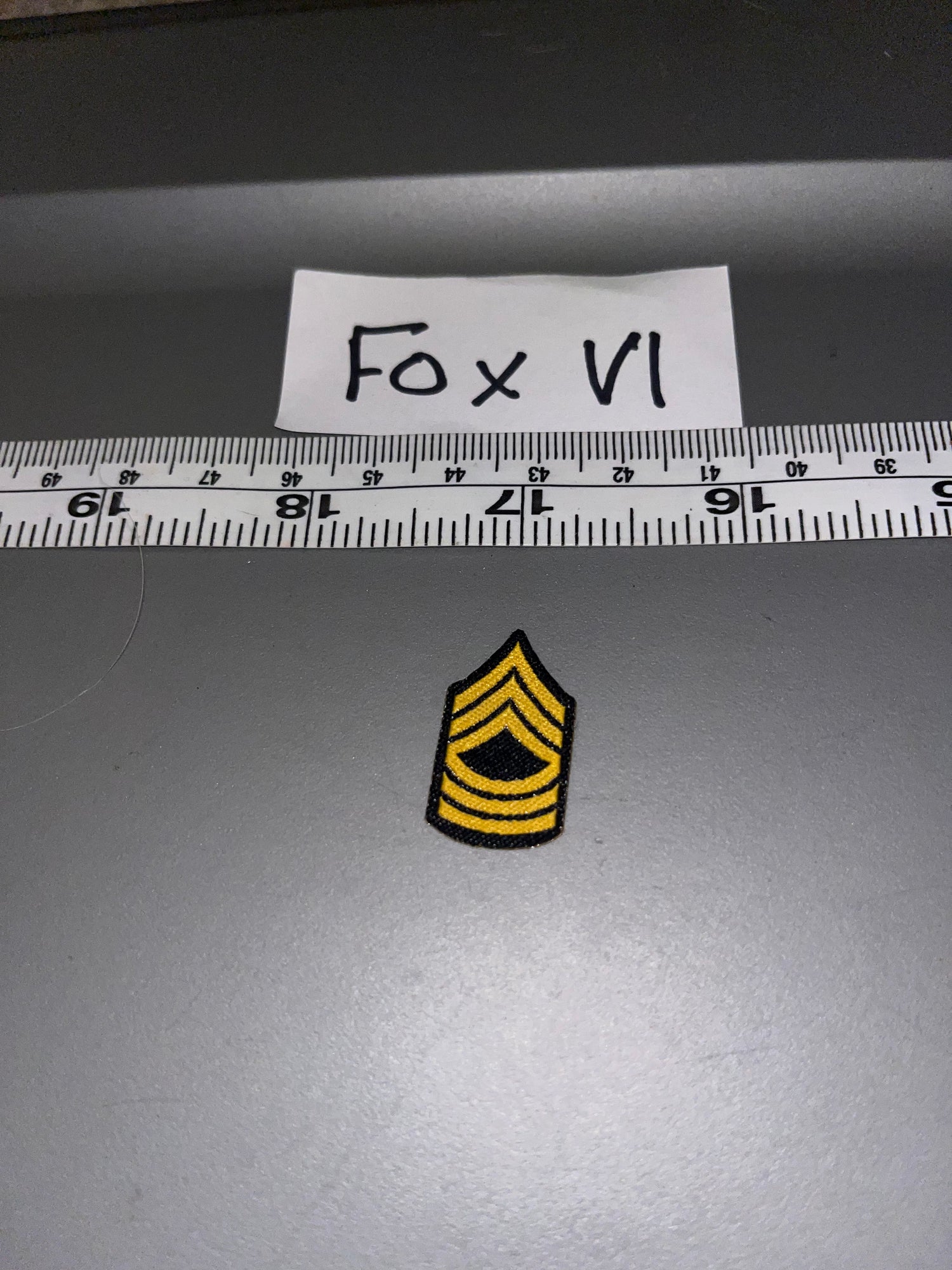 1/6 WWII US Patch 105349