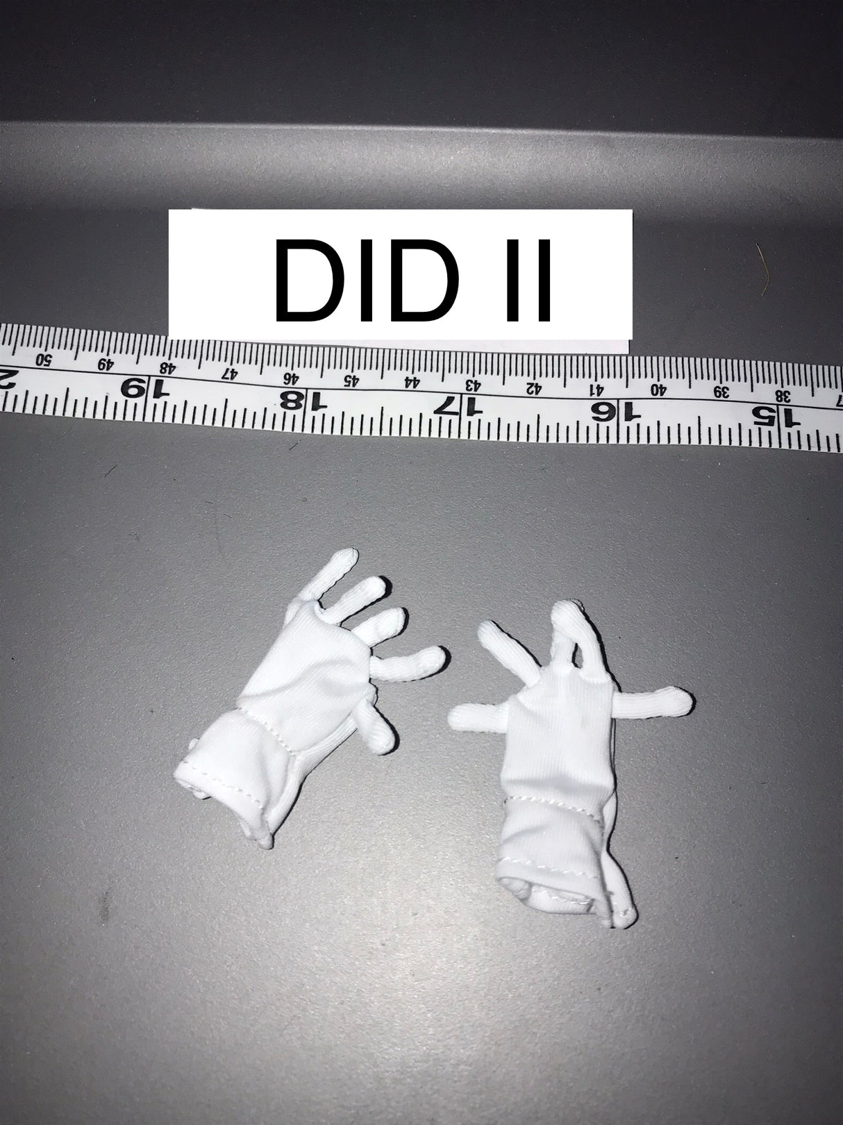 1/6 Scale WWII German Dress White Gloves 111557