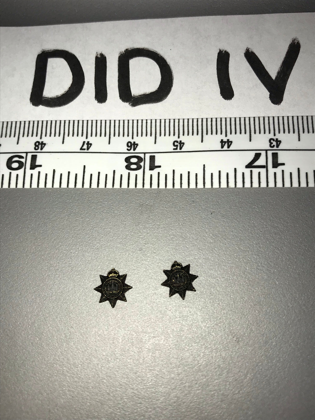 1/6 Scale World War One British Regimental Insignia 110996