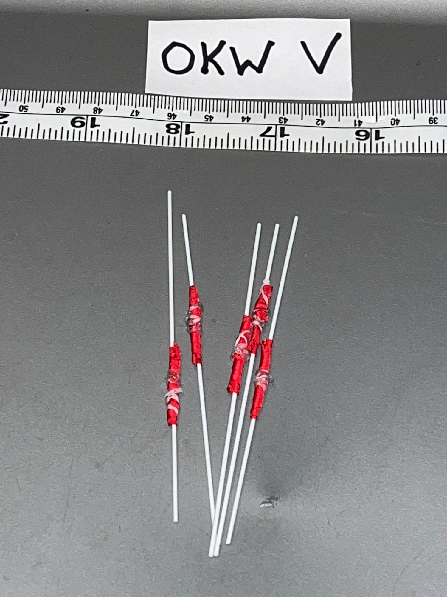 1/6 Scale Modern Era Marine Mine Flag Markers -  Flagset 102331