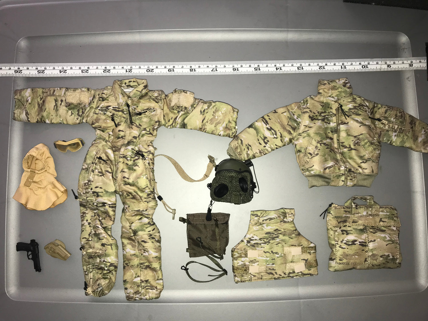 1/6 Scale Modern Era US OCP Multicam Tanker Armored Crewman Uniform Set  - NIB-  Bandit Joe