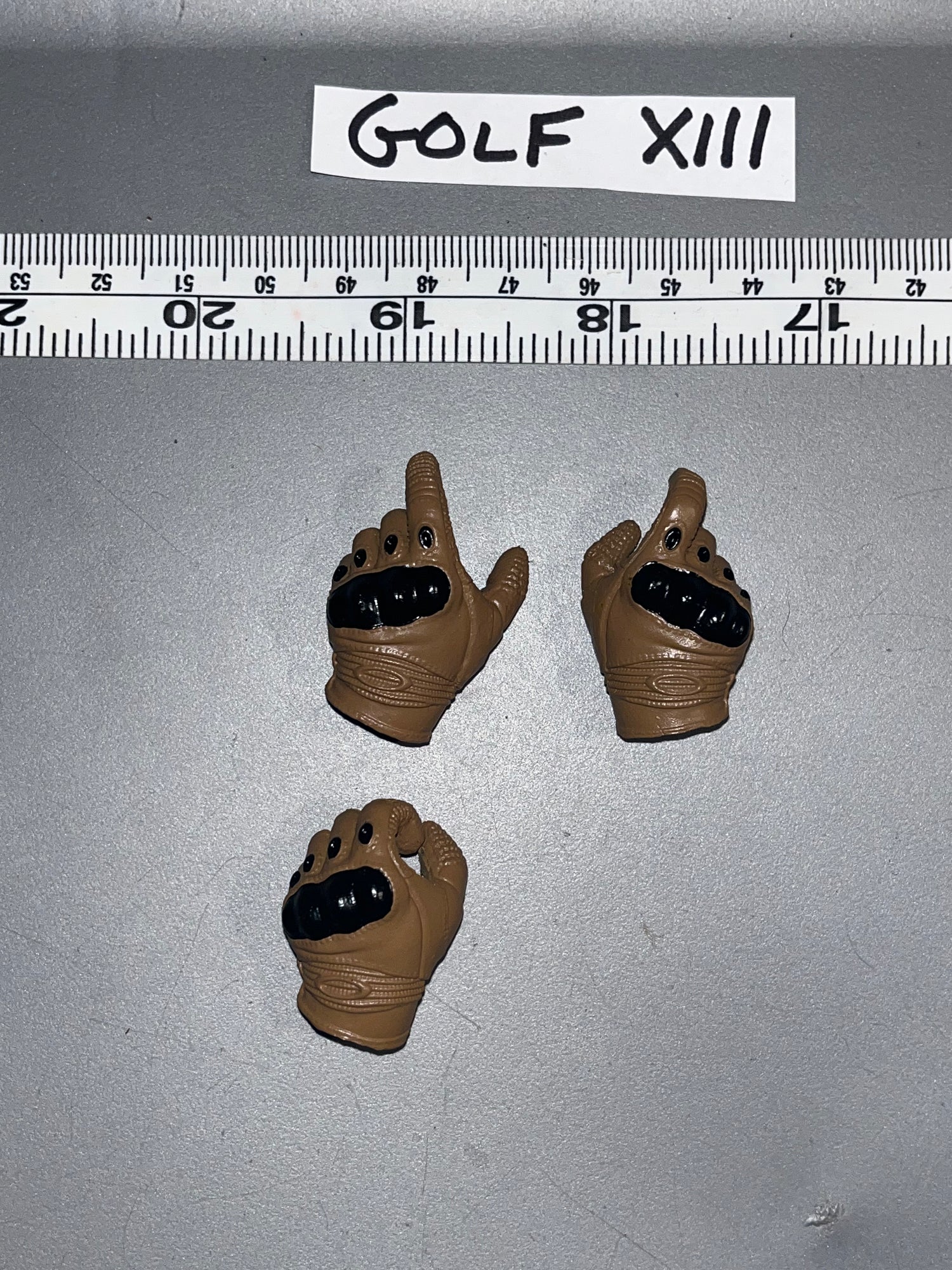 1/6 Scale Modern German Police Gloved Hands Set - King’s Toy