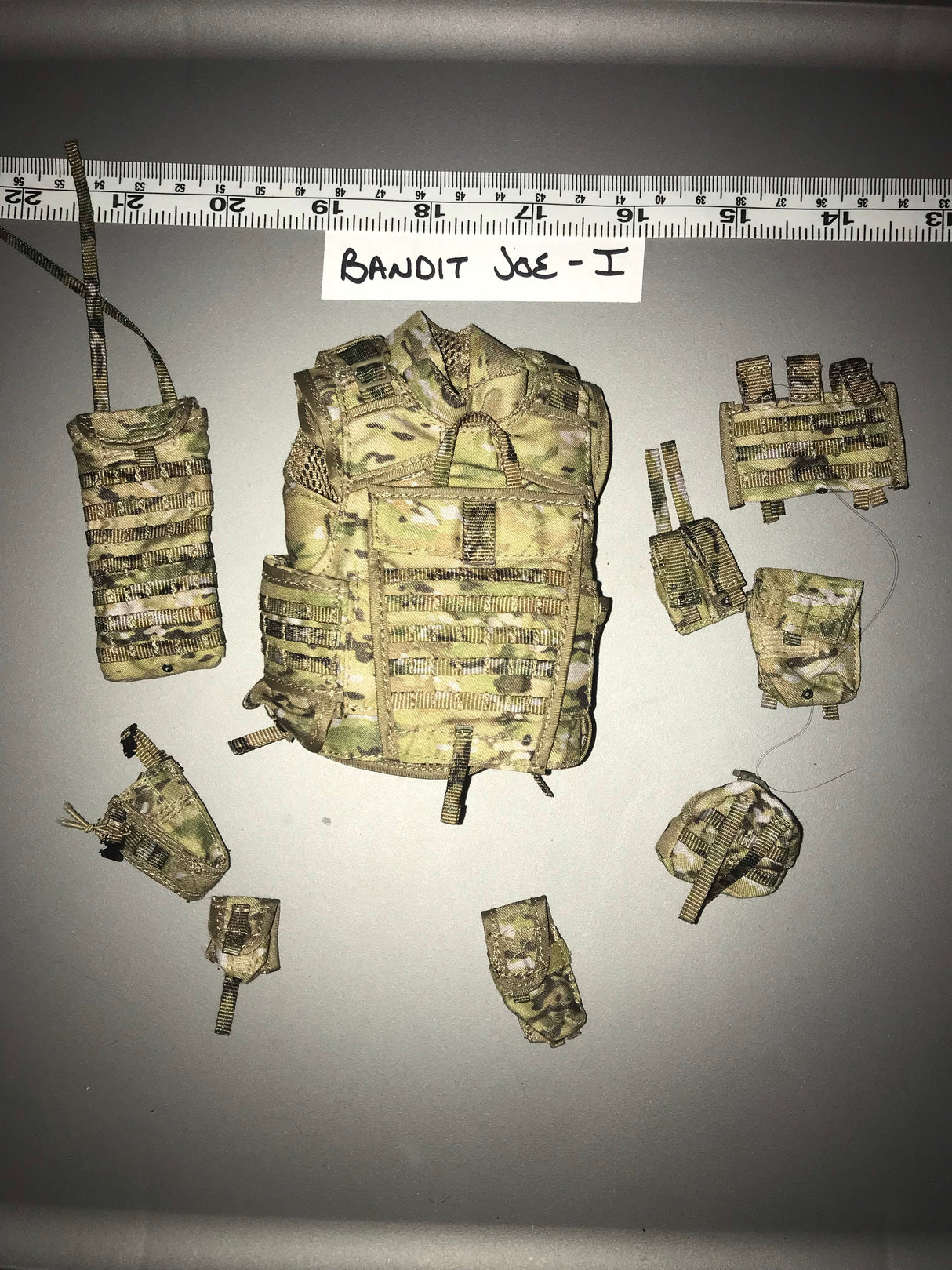 1/6 Scale Modern OCP Multicam Ukraine  IOTV Body Armor Vest - Bandit Joe 112113