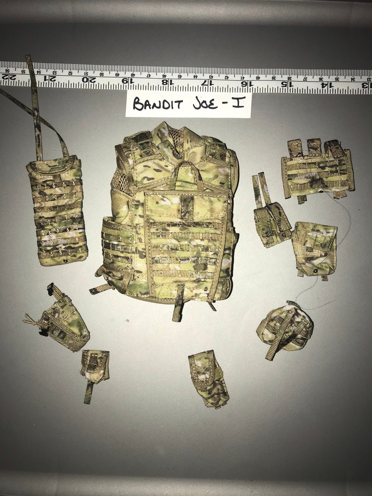 1/6 Scale Modern OCP Multicam Ukraine  IOTV Body Armor Vest - Bandit Joe 112113