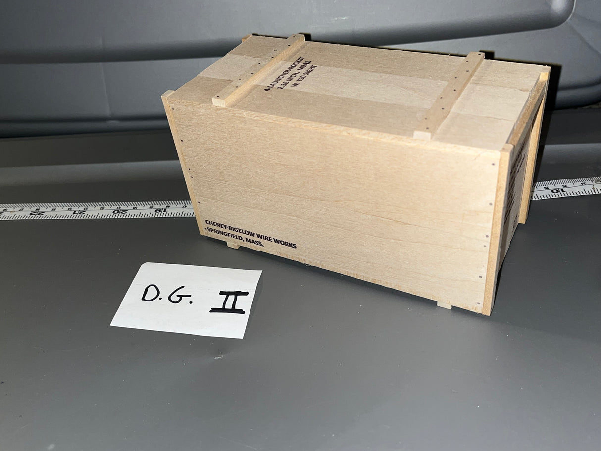 1/6 Scale WWII US M9 Bazooka Crate108885