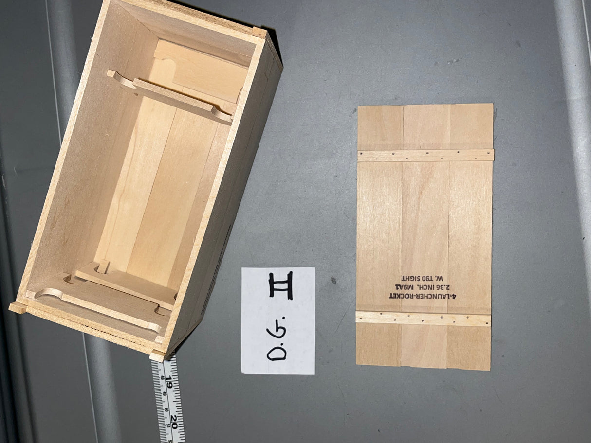 1/6 Scale WWII US M9 Bazooka Crate108885