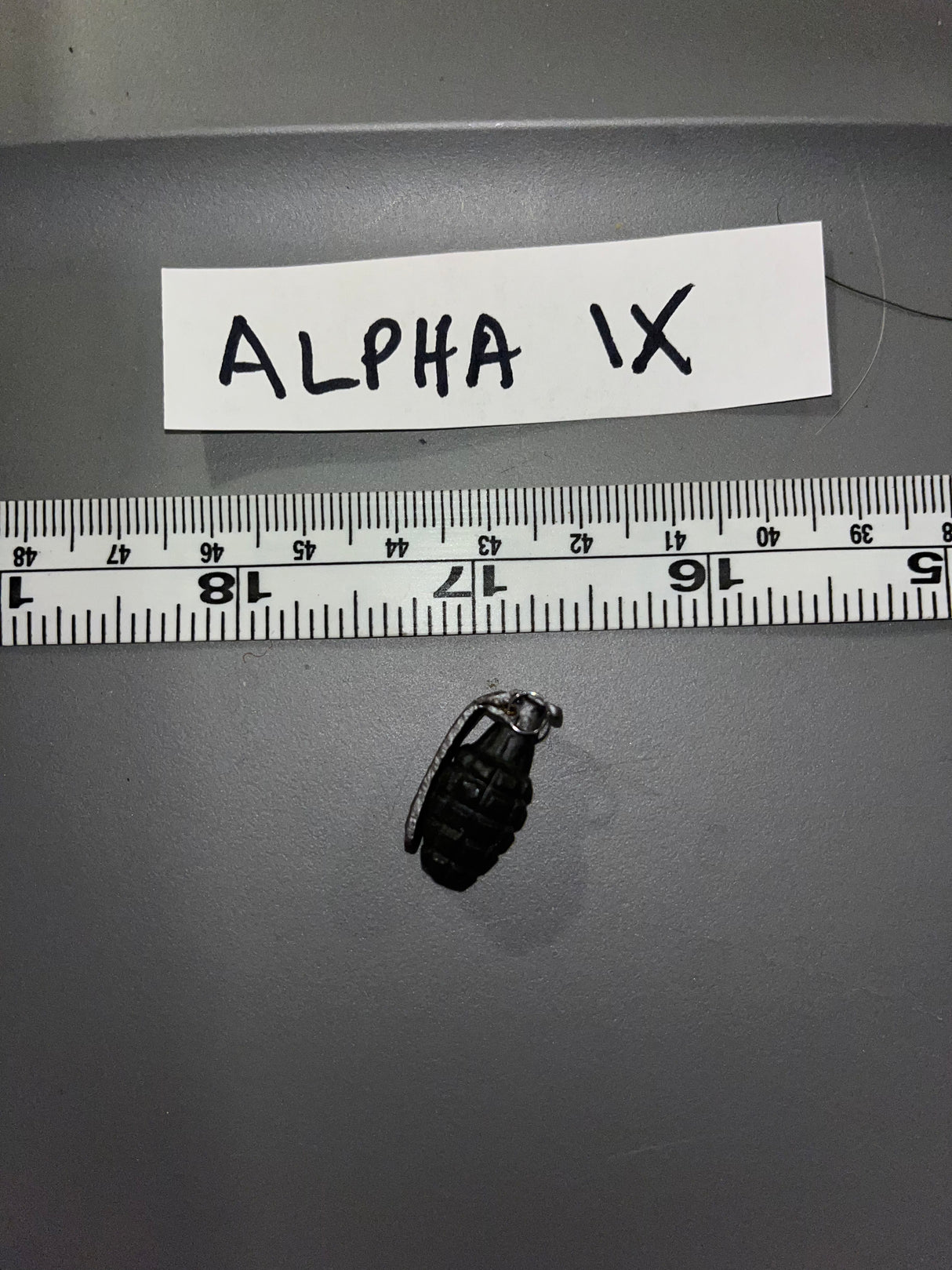 1/6 Scale WWII US Metal Grenade 109113