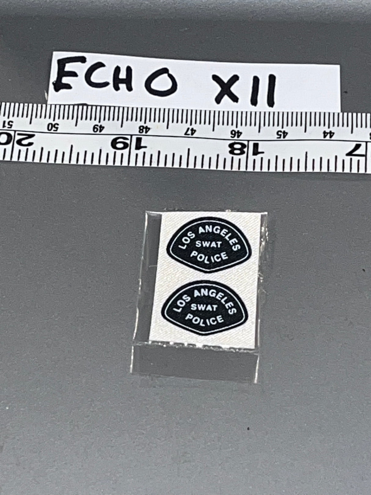 1/6 Scale Modern Era Police Patches Set 105124