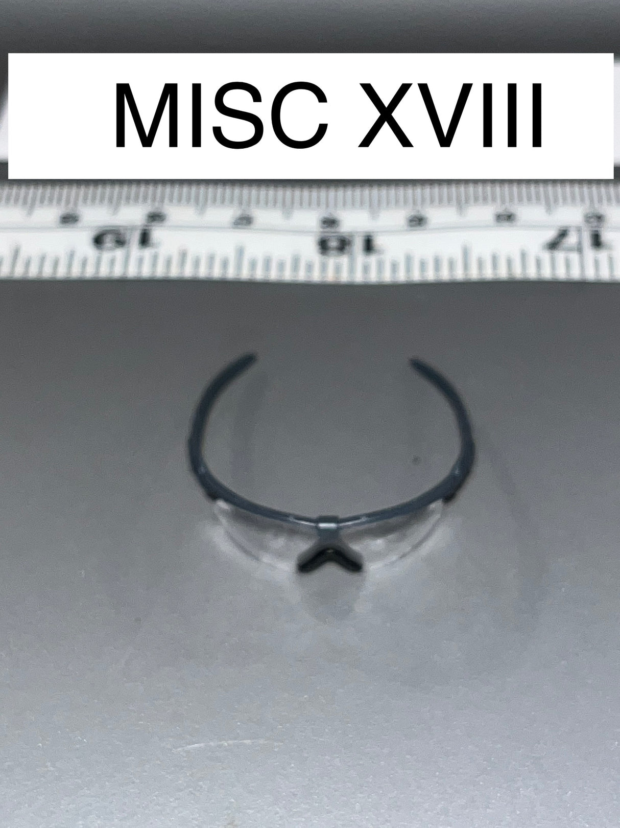 1/6 Scale Modern Era Eye Protection Glasses - Easy Simple 106124