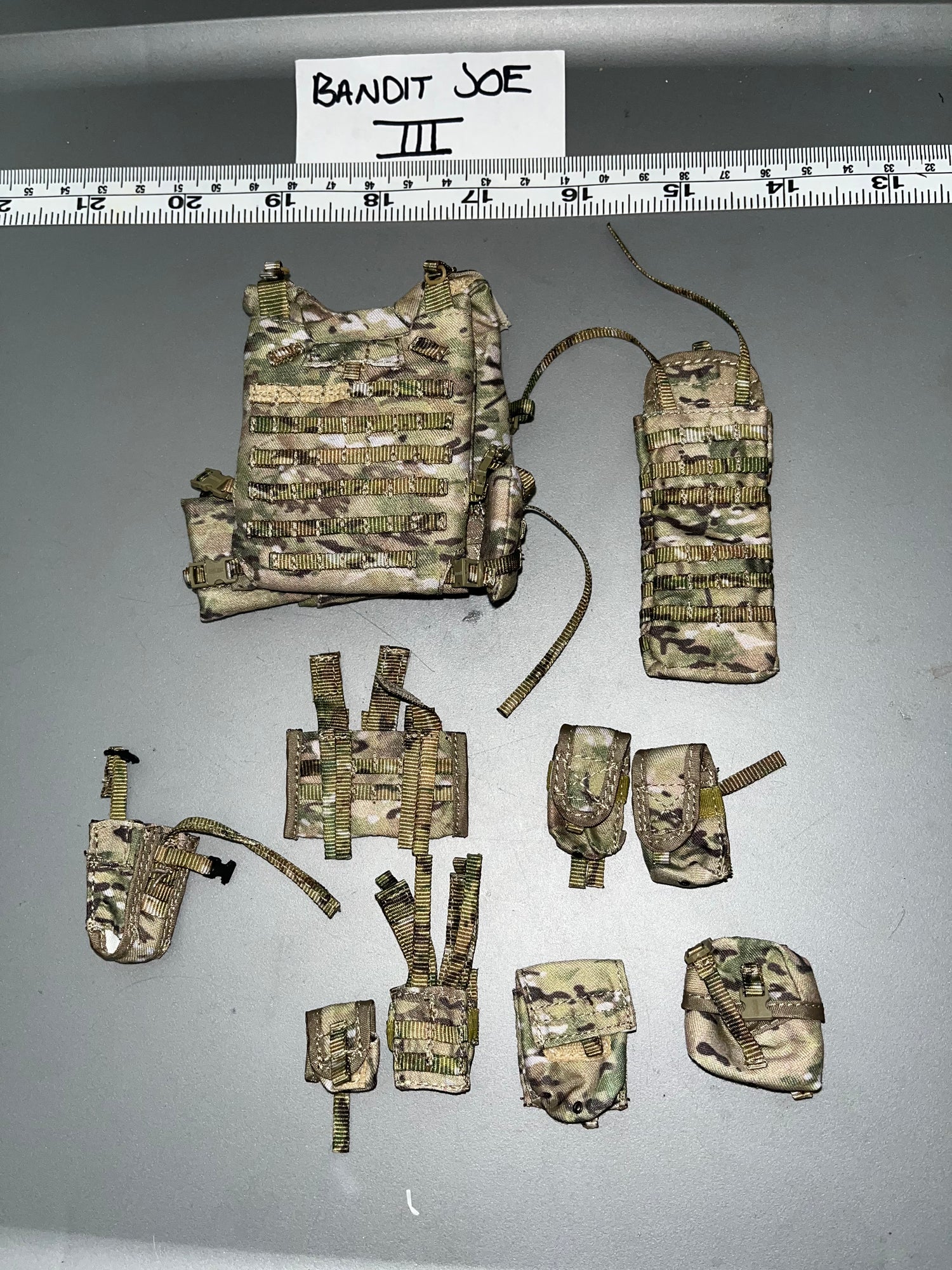 1:6 Modern Era OCP Multicam Ukraine Camouflage Body Armor - Bandit Joe's 109078