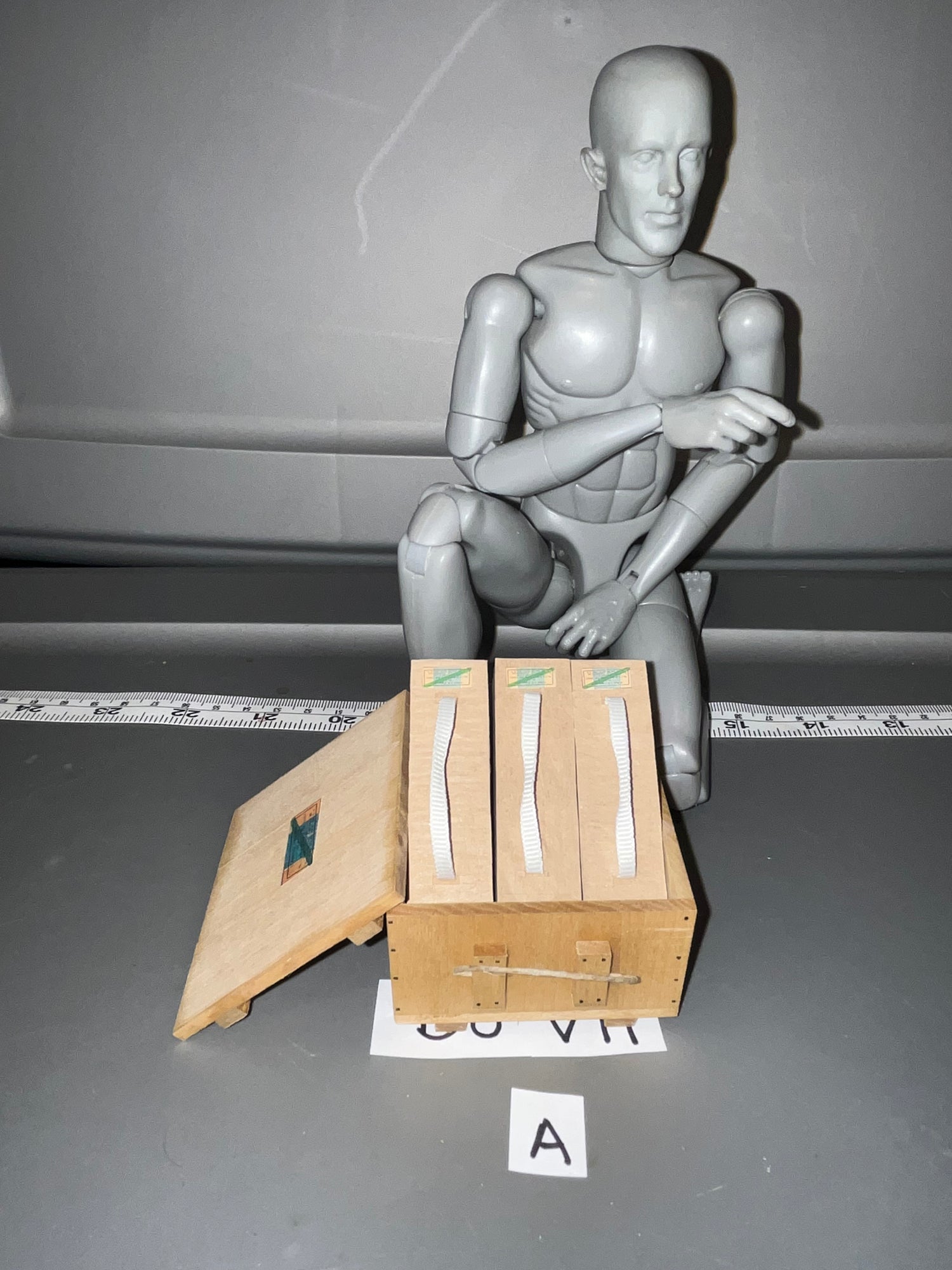1/6 Scale WWII German Ammunition Crate - Small Arms