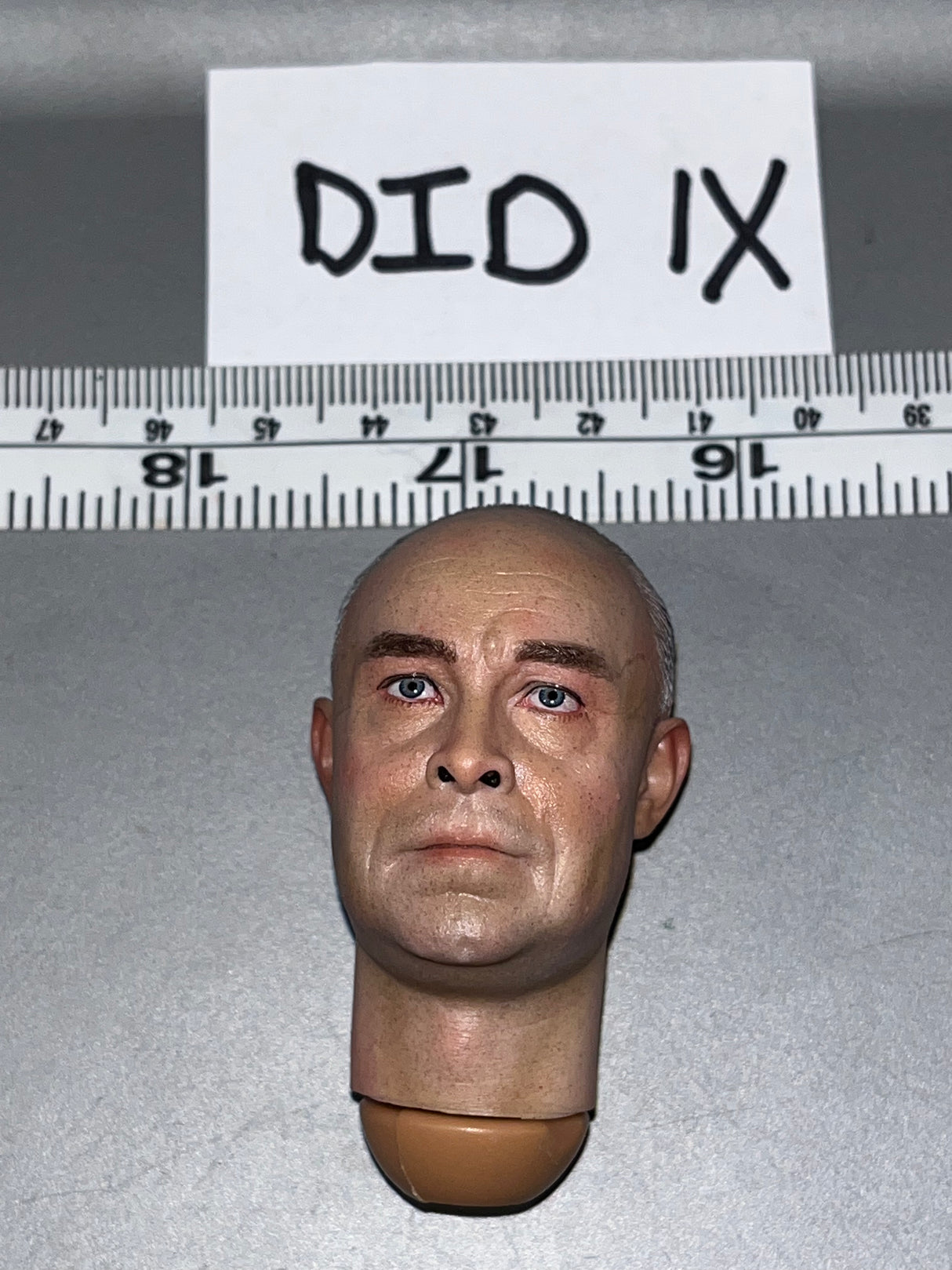 1/6 Scale WWII German Deterring Head Sculpt - DID 103515