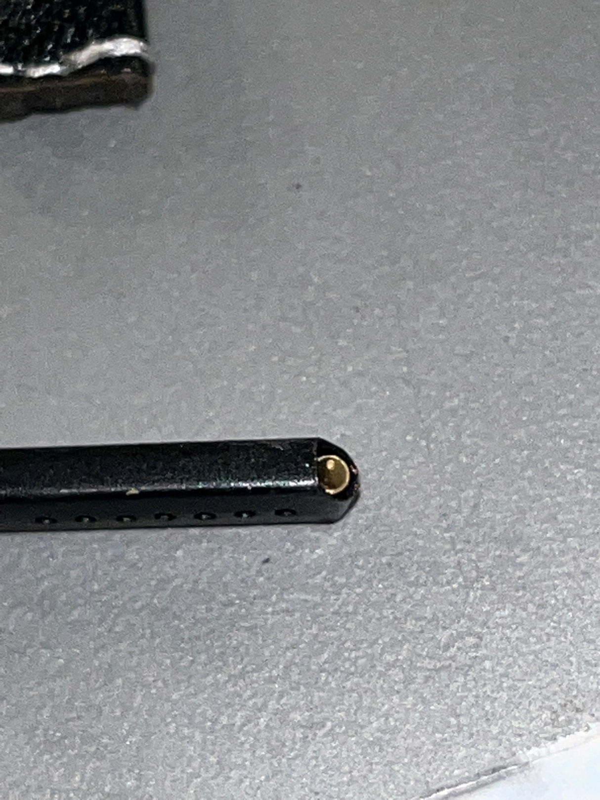 1/6 Scale WWII German Metal Pistol w/ Loadable Magazine and Leather Holster - Brown Art