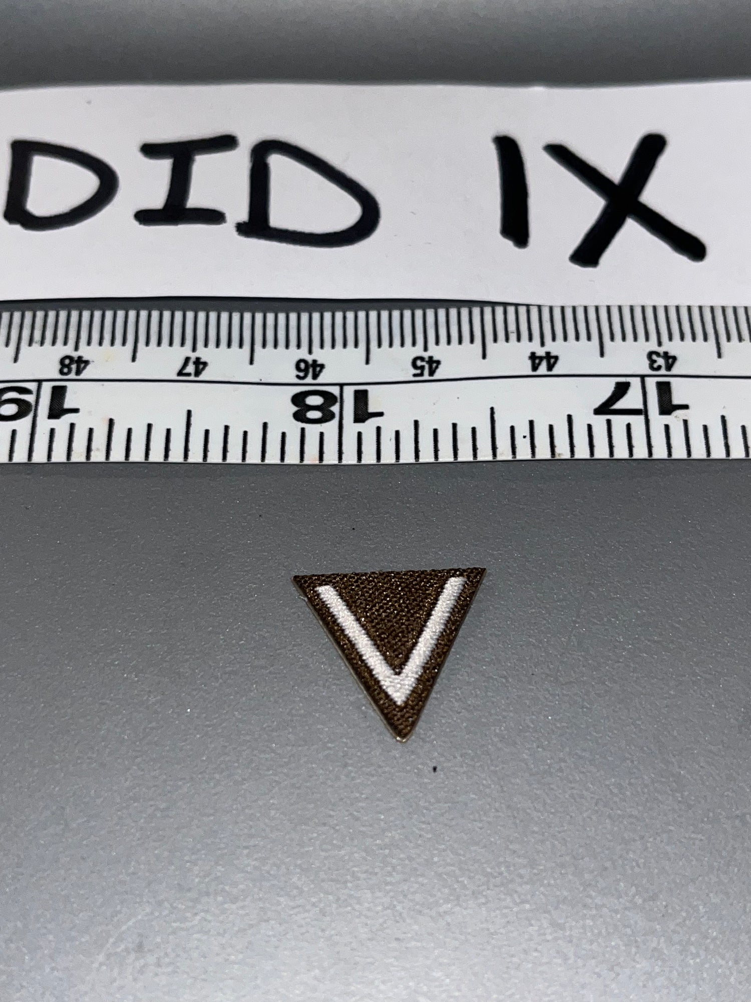 1/6 Scale WWII German Afrika Korps Rank Patch - DID 106099