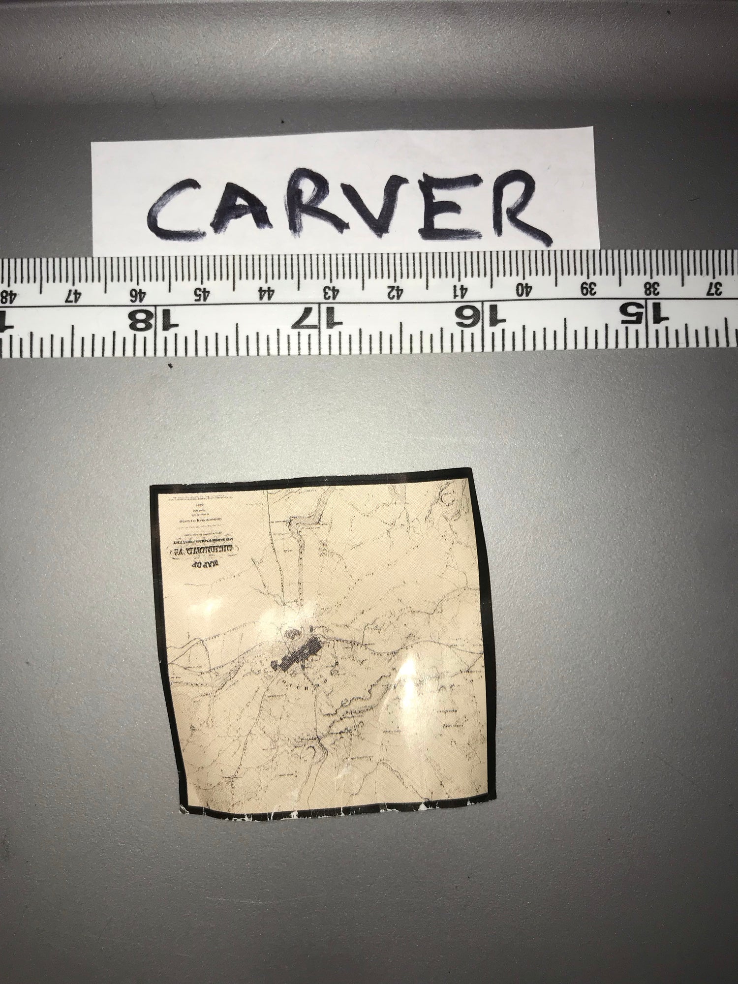 1/6 Scale Civil War Map