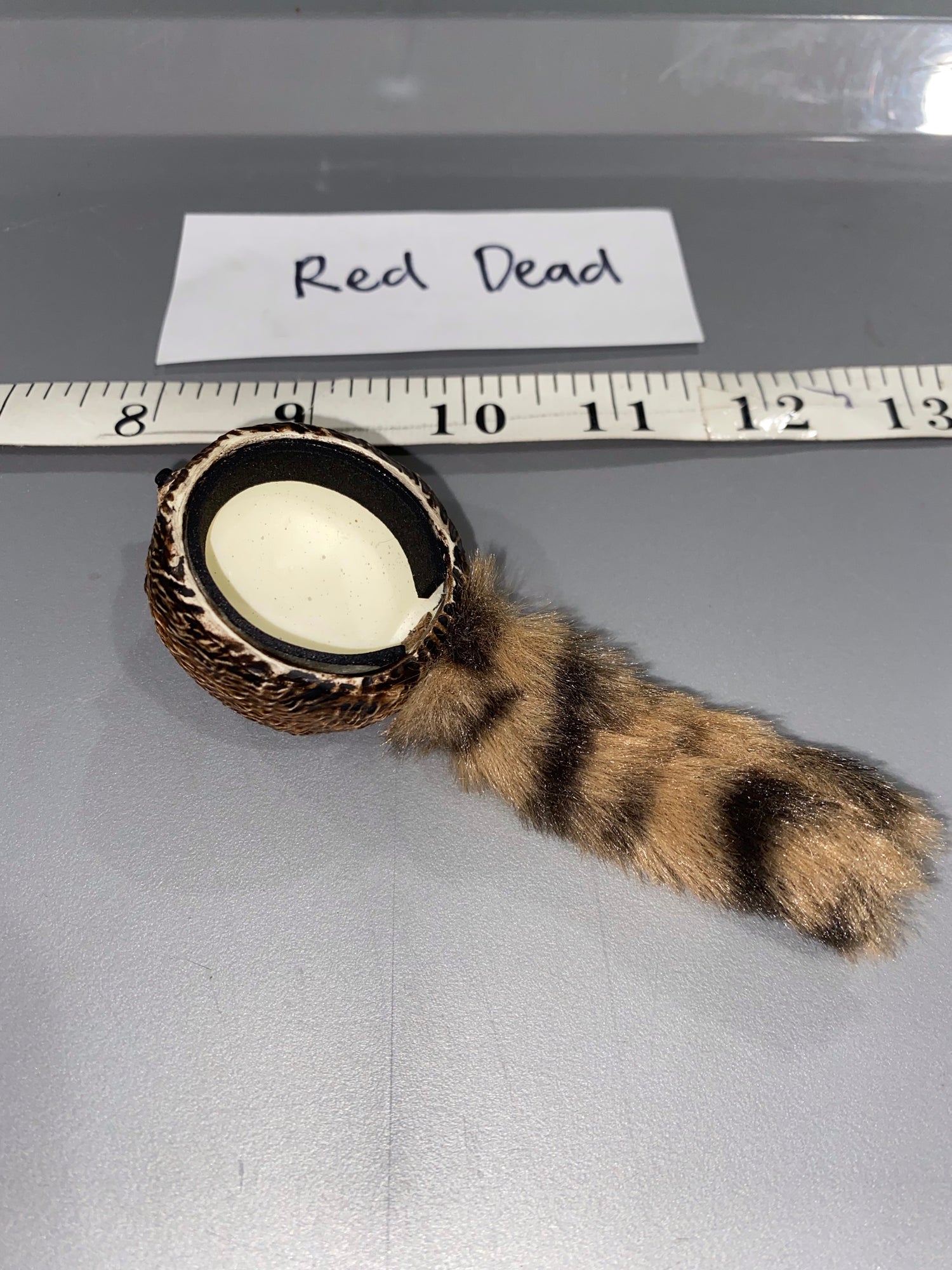 1/6 Scale Western Era Red Dead Coon Skin Cap 112572