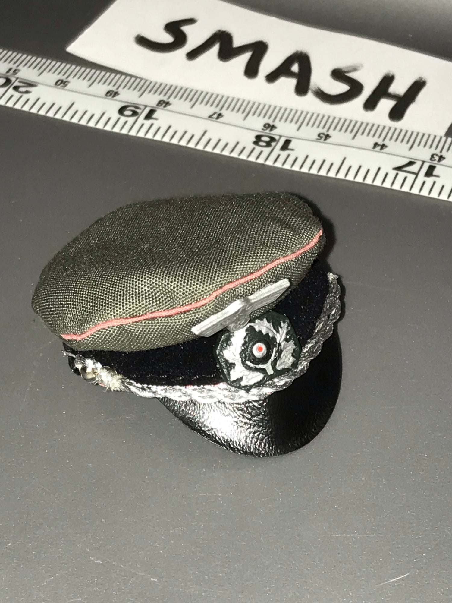 1/6 WWII German Officers Cap - Wehrmacht 110831
