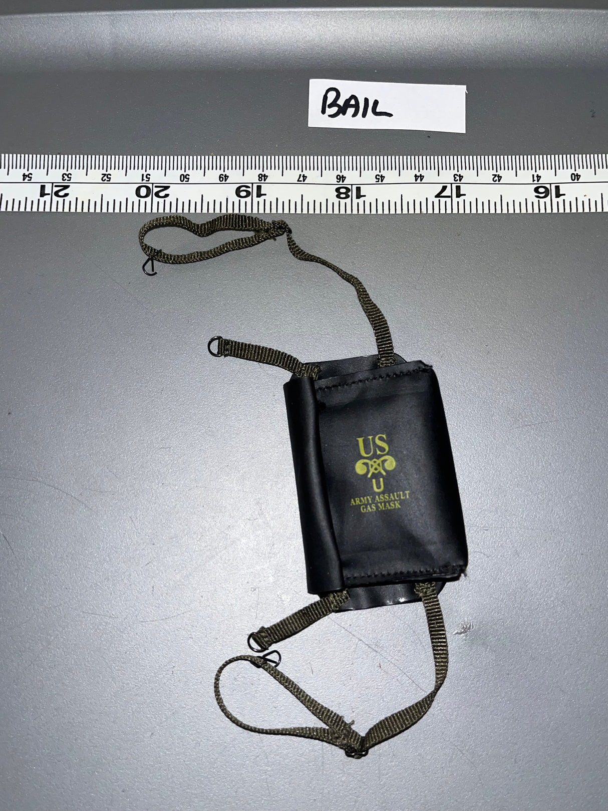 1/6 Scale WWII US Gas Mask Bag 107205