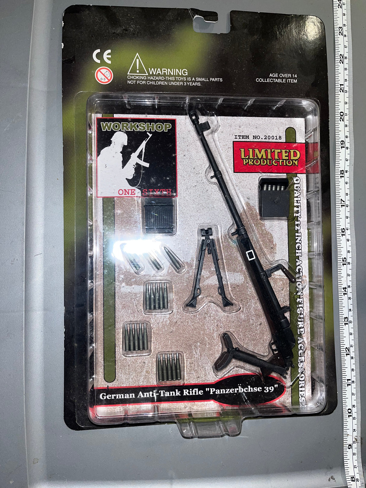 1/6 Scale WWII German Antitank Rifle Weapons Set - NIB Yellow Submarine