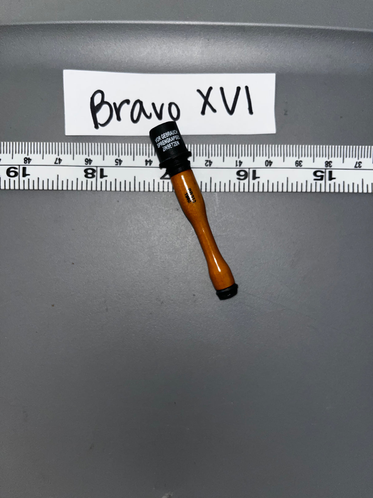 1/6 Scale WWII German Wood and Metal Grenade 108343