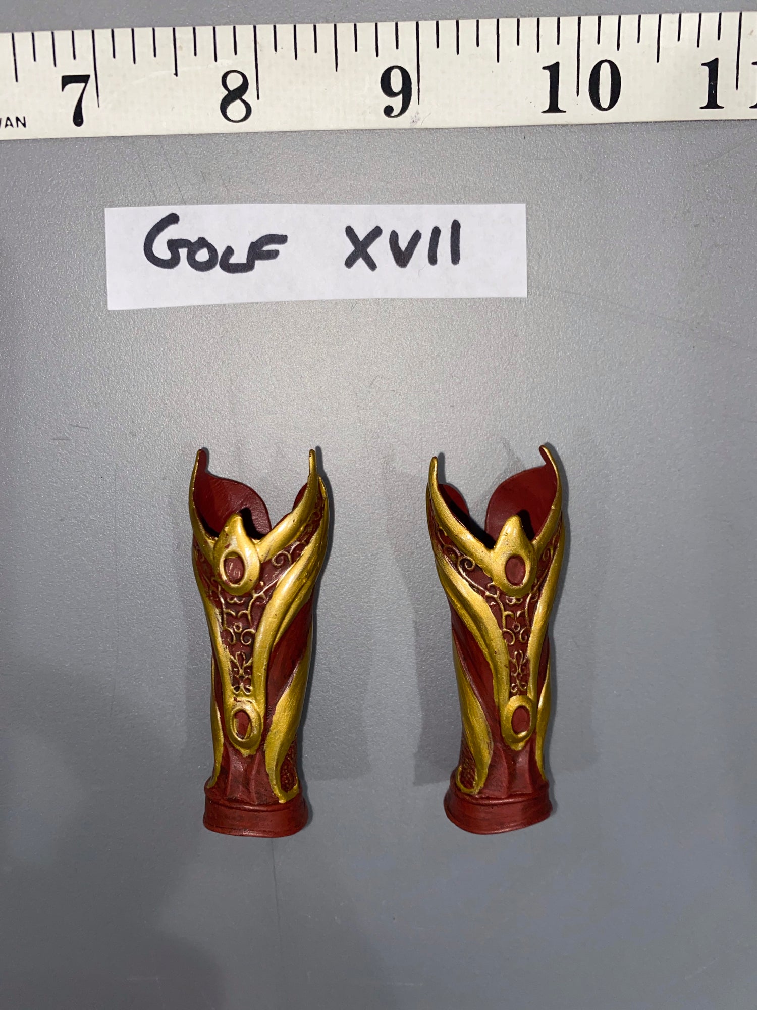 1/6 Scale Ancient Persian Female Shin Armor - Medieval 112460