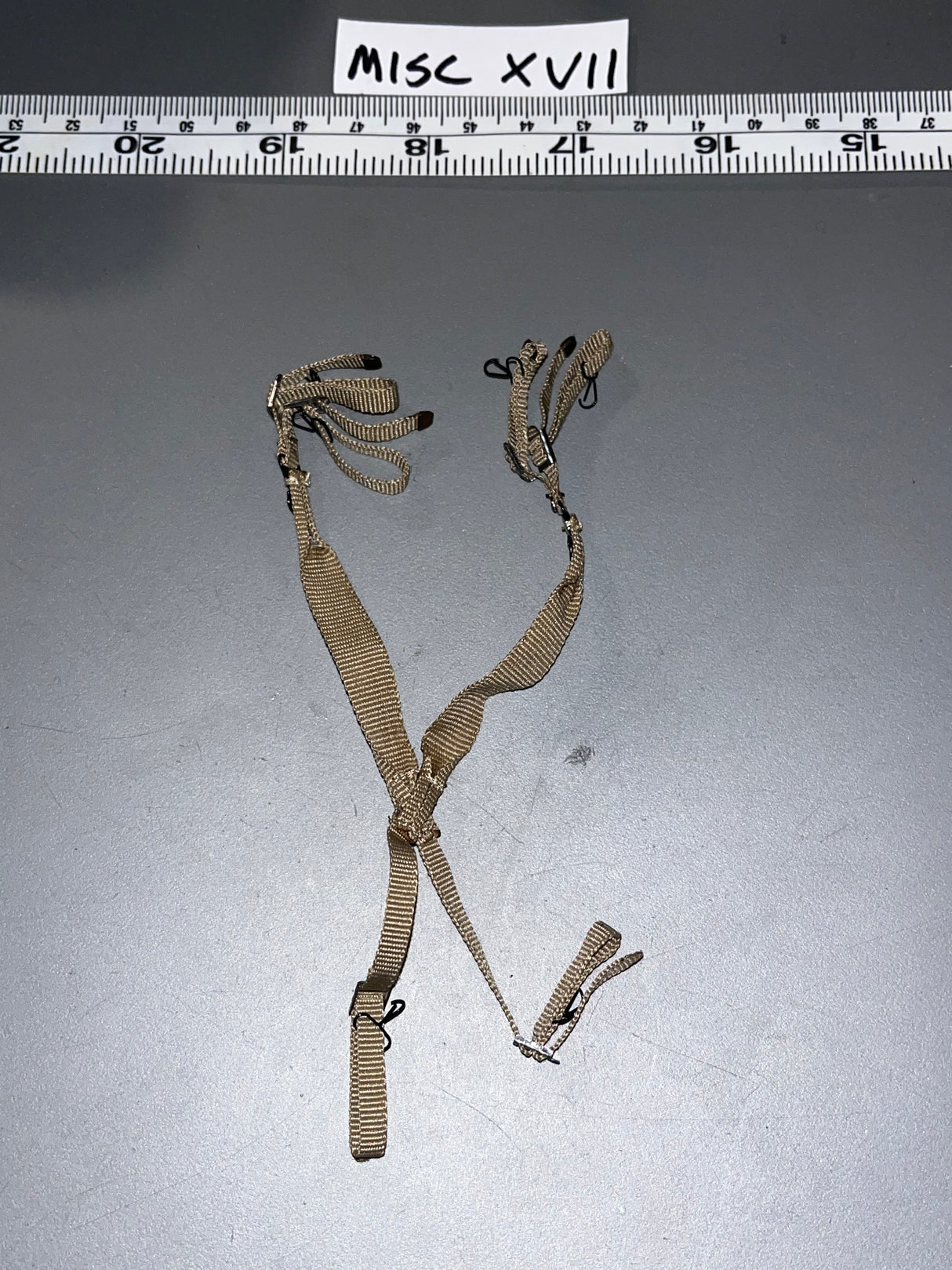 1:6 Scale WWII US Paratrooper Suspenders - Facepool Ryan 107160
