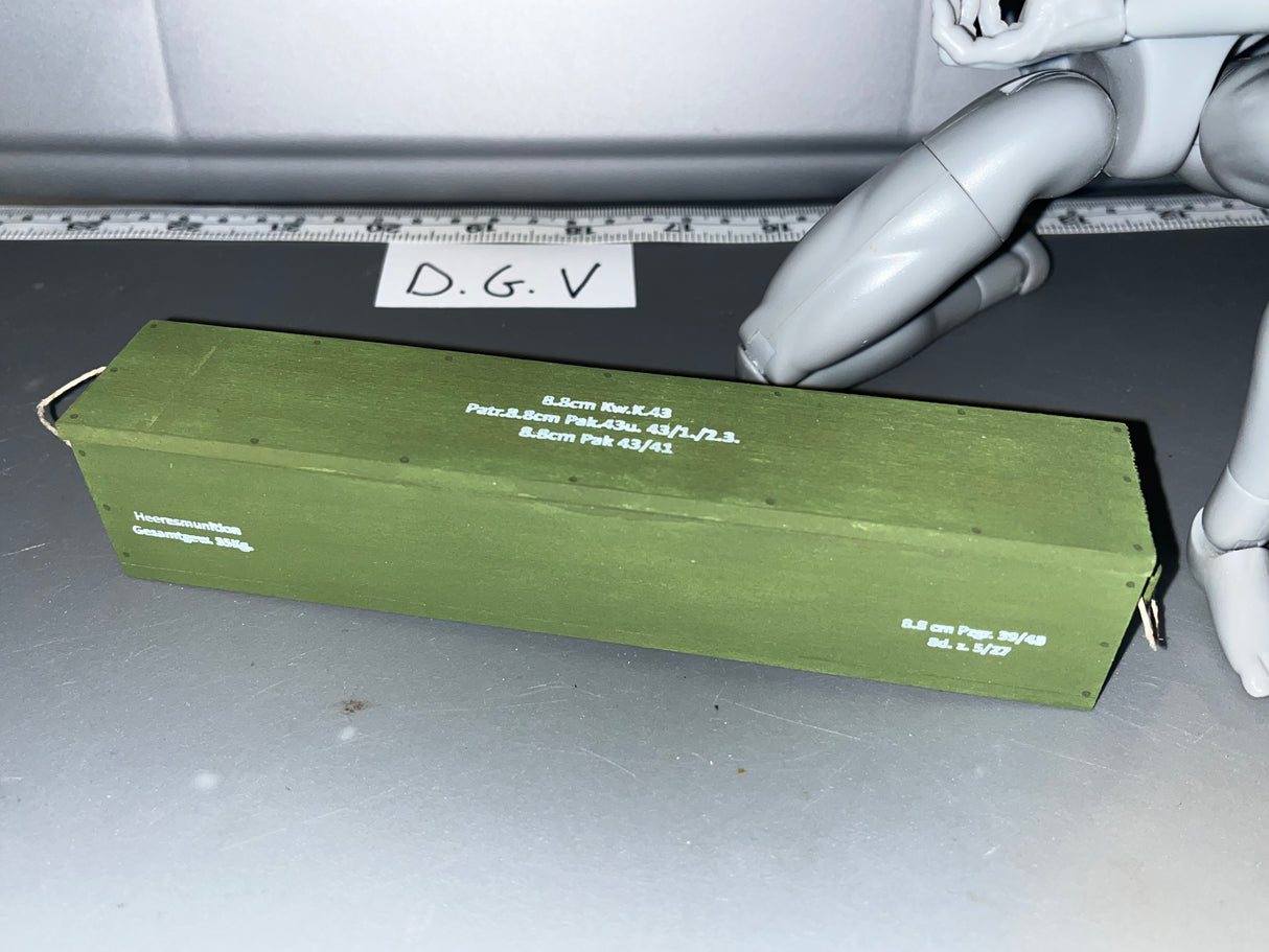 1/6 Scale WWII German 88 mm 8.8 cm Ammunition Crate  106160