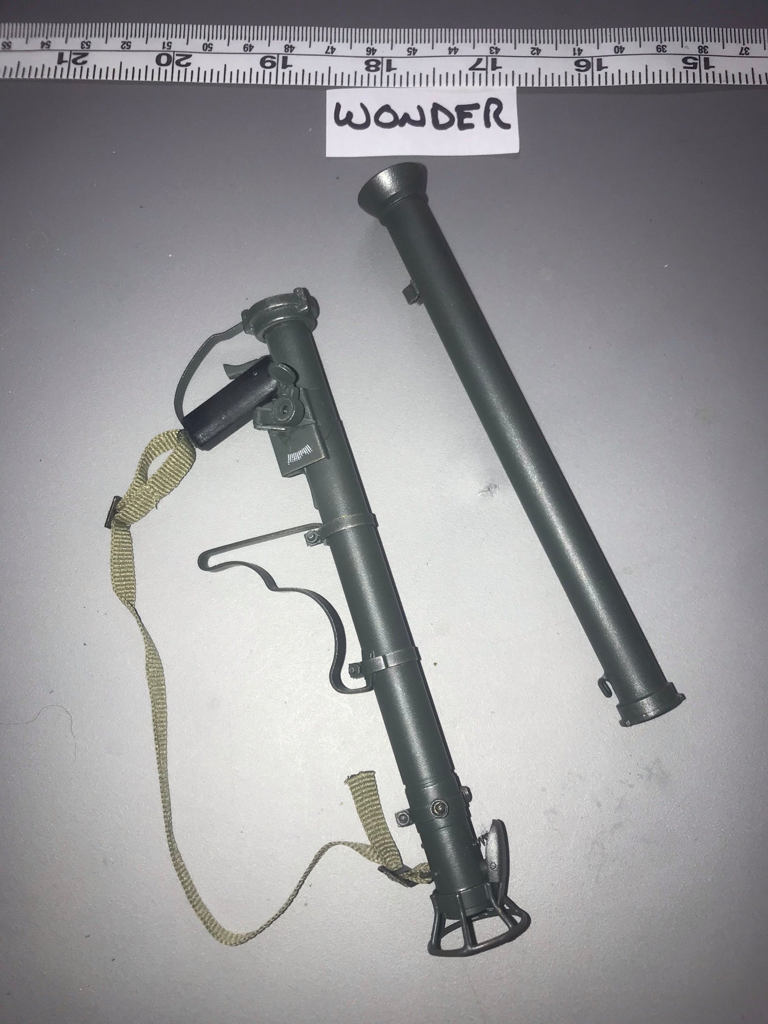 1/6 Scale WWII US Metal Bazooka 112006