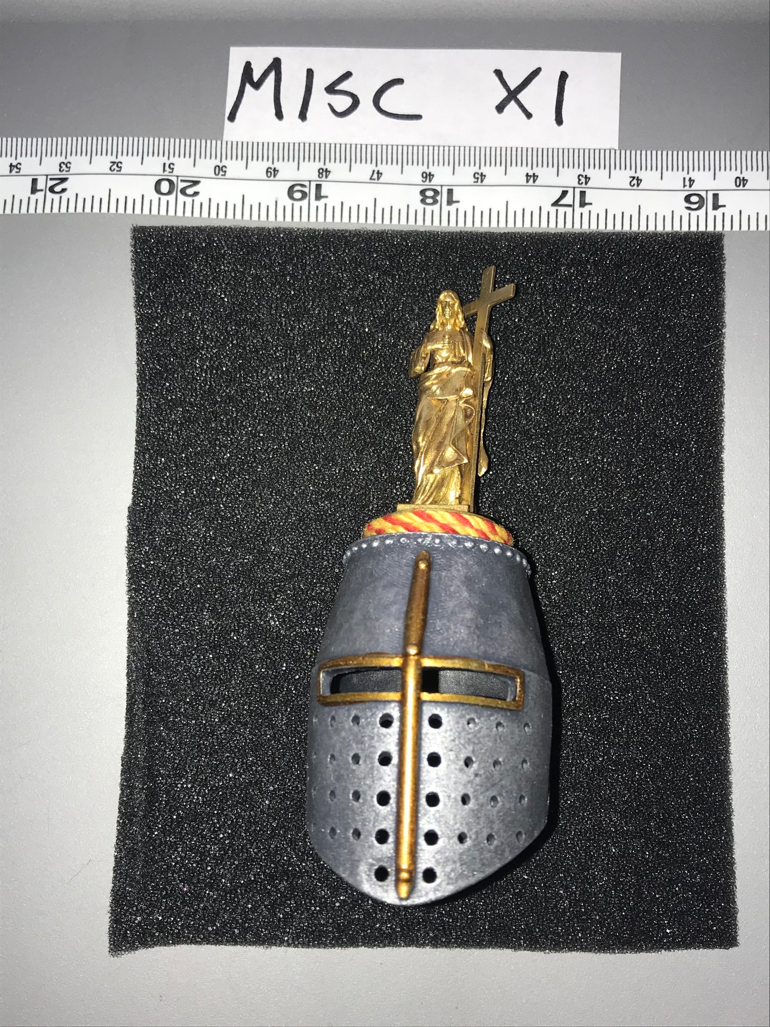 1:6 Scale Medieval Knight Metal Helmet 111385