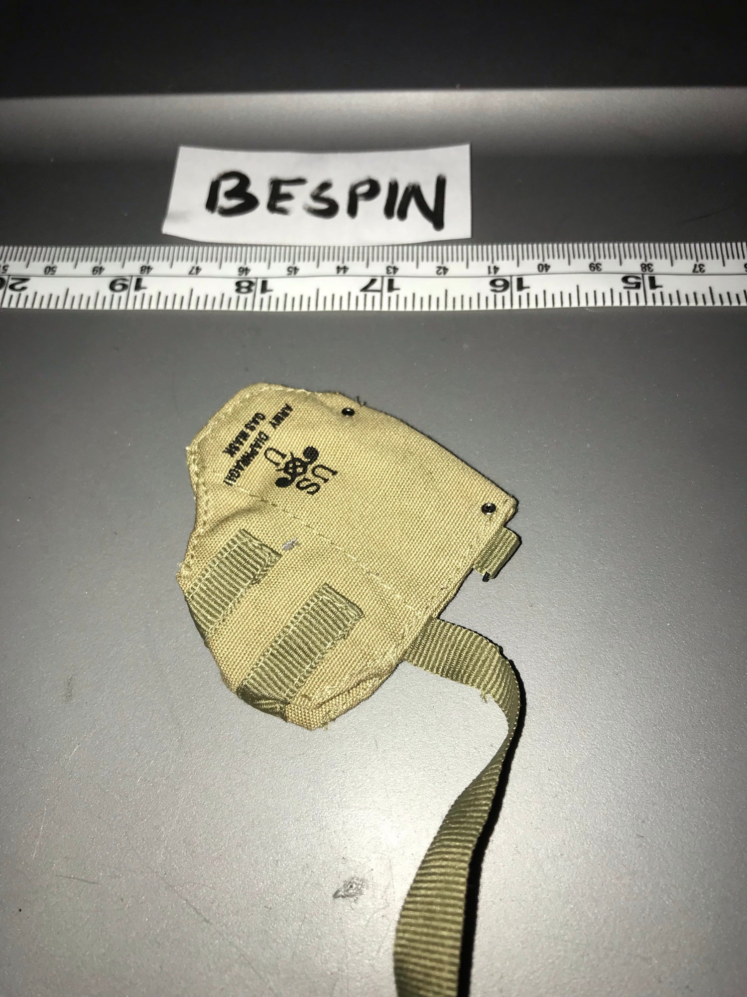 1/6 Scale WWII US Gas Mask Bag 111257