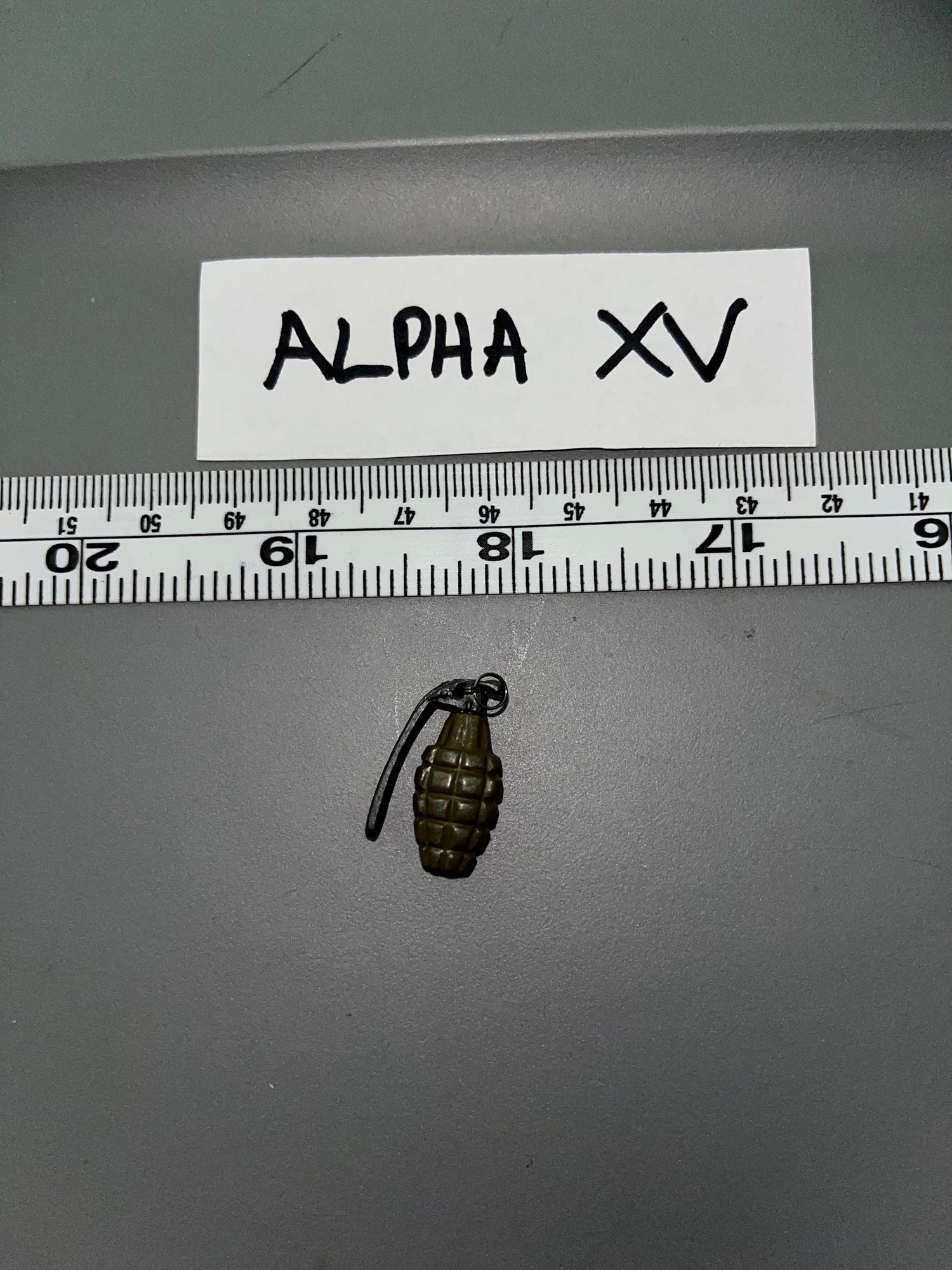 1/6 Scale WWII US Metal Grenade 109149